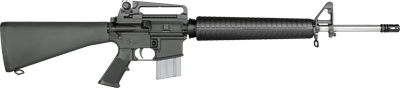 RRA LAR15 NM A4 223 WYLDE 20" HVY MATCH BBL A2 STK BLACK