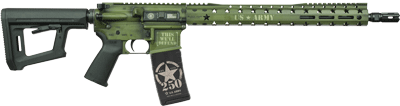 BLACK RAIN SPEC15 ARMY 250TH CUSTOM 5.56 BAZOOKA GREEN 30RD
