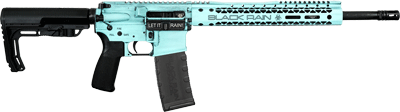 BLACK RAIN SPEC+ FUSION RIFLE 5.56 16" TIFFANY BLUE 30RD