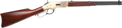 CIMARRON 1866 YELLOWBOY 38-40 19" BRASS/BLUED WALNUT