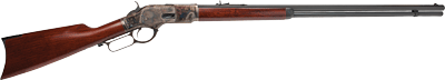 CIMARRON 1873 LONG RANGE 45LC 30" OCTAGON CC/BLUED WALNUT