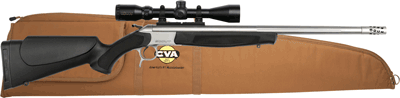 DESCRIPTIONCVA SCOUT TD 450 BUSHMASTER 25" W/BRAKE 3-9X40 SS/BLK SYN<