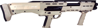 DP-12 12 GA DOUBLE BARREL PUMP SHOTGUN 16 RDS TAN!