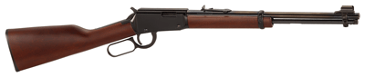 HENRY LEVER ACTION YOUTH 22S/L/LR 16" BLUED WALNUT