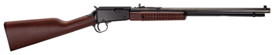 HENRY PUMP ACTION 22S/L/LR 20" OCTAGON BLUED WALNUT