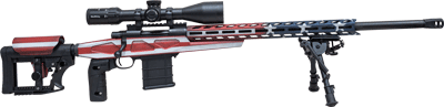 HOWA FLAG CHASSIS USA W/BIPOD 308 WIN 24" THREADED BBL