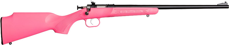 CRICKETT RIFLE G2 22LR BLUED/PINK SYNTHETIC