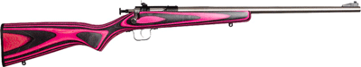 CRICKETT RIFLE G2 22LR BLACK/PINK LAMINATE