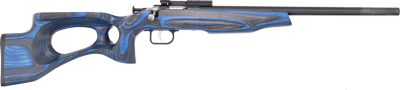 CRICKETT EXTREME RIFLE 22LR BLUE LAMINATE THUMBHOLE BLUED