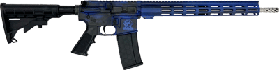 GLFA AR15 BATTLEWORN 223 WYLDE 16" S/S BBL ROYAL BLUE<