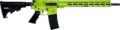 GLFA AR15 SPLATTER 223 WYLDE 16" NIT BBL ZOMBIE GREEN