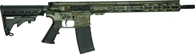 GLFA AR15 RIFLE 223 WYLDE BUNDLE W/ 5 KNIVES LICHEN GRN