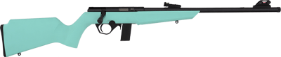 ROSSI RB22 COMPACT 22LR BOLT 16" CYAN SYNTHETIC