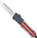 COBRATEC LARGE CTK1 OTF AMERICAN FLAG CRKTE 3" TANTO