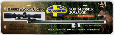 MOSSBERG BARREL 500 20GA 3" 24" TROPHY M.BLUED W/3-9X32