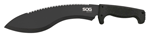 SOG MACHETE SOGFARI KUKRI BLACK W/SHEATH