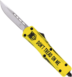 COBRATEC MEDIUM FS3 OTF DON'T TREAD ON ME 3" DROP POINT