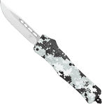 COBRATEC MEDIUM CTK1 OTF WINTER DIGI CAMO 3" DROP POINT