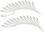 OUTDOOR EDGE 3.5" REPLACEMENT BLADES FOR RAZORSAFE 24PK DP