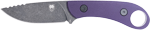 COBRATEC D2 SKINNER 3.75" FULL TANG PURPLE G10 W/KYDEX SHEATH