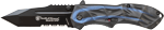 S&W KNIFE BLACK OPS 3RD GEN. BLUE HANDLE MAGIC ASSIST