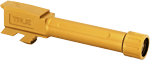 TRUE PRECISION BARREL FOR G43 THREADED GOLD TIN
