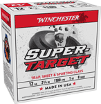 WINCHESTER TARGET 12GA 2.75" 1OZ #8 1180FPS 250RD CASE LOT